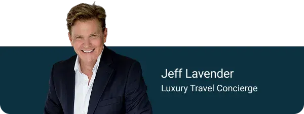 Jeff Lavender, luxury travel concierge